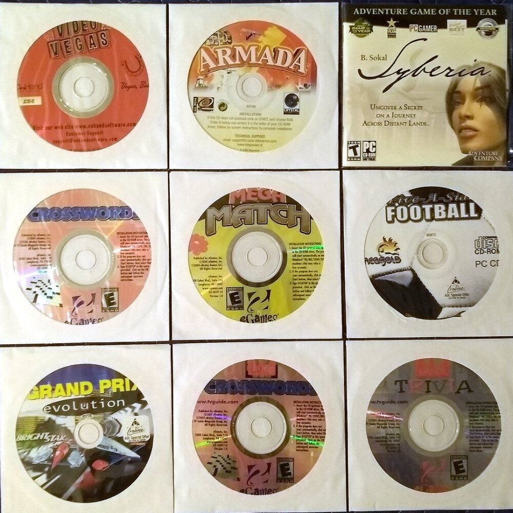 Games Lot #16 for Windows 95/98/ME/XP/Vista 2003-2004